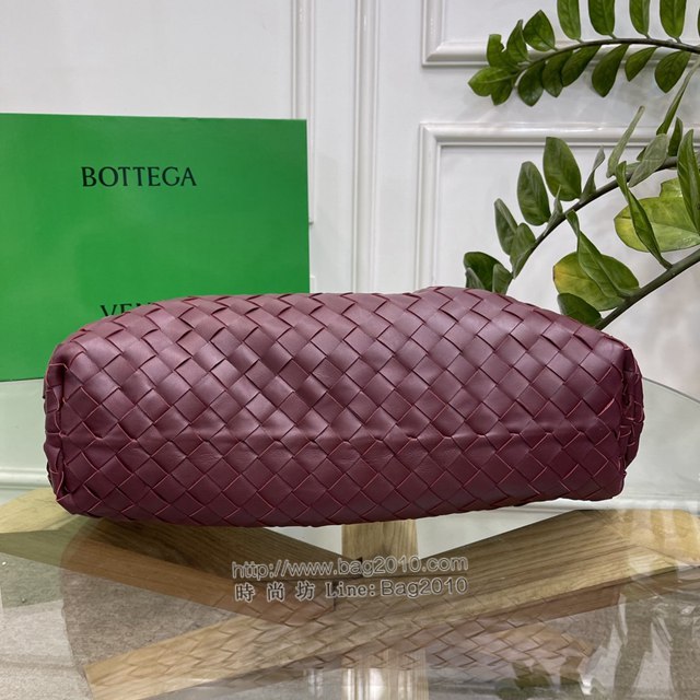 Bottega veneta高端女包 98062 寶緹嘉升級版大號編織雲朵包 BV經典款純手工編織羔羊皮女包  gxz1172